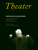 Theater Magazine Volume41, Number 1